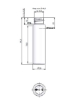Bild von Plastic flasche 30 ml pet glasklar tall-boston 20-410