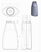 Bild von Plastic sauce-flasche 250 ml pet glasklar squeezer 38-400