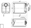 Bild von Kunststof kanister 2,5 liter hdpe natur un nd45