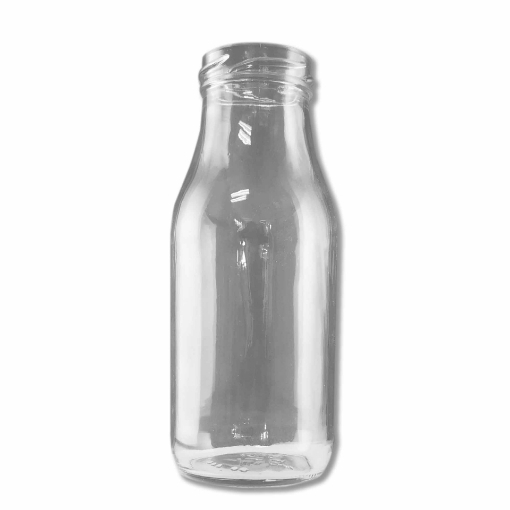 FLES 263 ML GLAS GLASHELDER TOC43