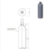 Bild von Plastic flasche 500 ml r-pet glasklar tall-boston 24-410