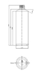 Bild von Plastic flasche 500 ml hdpe natur h28mm 26gr verschließbar
