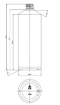 Bild von Plastic flasche 1 liter hdpe natur h28mm verschließbar