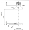 Bild von Glazen tropfflasche 50 ml amber gl18