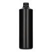 FLES 500 ML HDPE ZWART H28MM VERZEGELB.