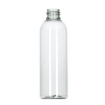 Gerecyclede pet flessen GLASHELDER van 100 ml. (0.1 liter) uit de "r-pet flessen" serie met een 20/410 hals.