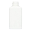 hdpe fles 250 ml  rh pol rechthoekig wit din32.