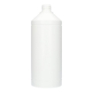 hdpe fles 1 liter  industrie rond wit 28/410.