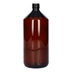 Apothekersflessen 1 Liter bruin PET (Veral Amber)
