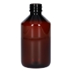 Apothekersflesjes 250 ml bruin PET (Veral Amber)