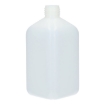 hdpe fles 500 ml vierkant cubic naturel h19mm.