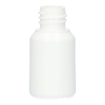 Plastic fles 20 ml ldpe wit din18