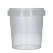 Kunststof emmer 870 ml pp naturel