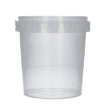 Kunststof emmer 870 ml pp naturel