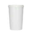Plastic pot 1,2 liter pp wit ecw