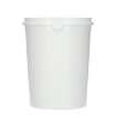Plastic pot 1 liter pp wit ecw