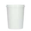 Plastic pot 1 liter pp wit ecw