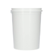 Plastic pot 1 liter pp wit ecw