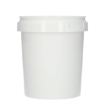 Kunststof emmer 800 ml pp wit