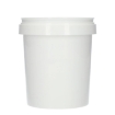 Kunststof emmer 800 ml pp wit