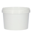  Kunststof emmer 300 ml pp wit verz