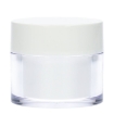 Cosmetica Potje 50 ml transparant met witte binnenpot