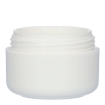  Plastic cremepot 15 ml pp wit dubbelwandig