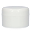  Plastic cremepot 15 ml pp wit dubbelwandig