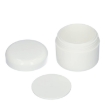 Bild von Plastic cremetiegel 100 ml pp weiß doppelwandig