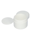 Bild von Plastic cremetiegel 100 ml pp weiß doppelwandig