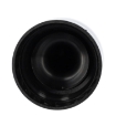 Doseerdop pp zwart 24-410 + cap