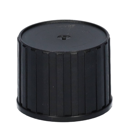 Sluiting pp zwart 22-410 + foam-liner