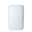 Kunststof jerrycan 25 liter hdpe naturel un din61 900gr