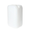 Kunststof jerrycan 25 liter hdpe naturel un din61 900gr
