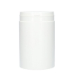 Plastic container (pill-jar) 1 liter pe wit 82mm