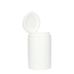 Plastic container (pill-jar) 1 liter pe wit 82mm