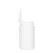 Plastic container (pill-jar) 300 ml pe wit h47mm