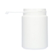 Plastic container (pill-jar) 250 ml pe wit h47mm
