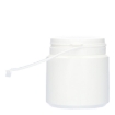 Plastic container (pill-jar) 150 ml pe wit h47mm