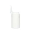 Plastic container (pill-jar) 100 ml pe wit h32mm