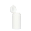 Plastic container (pill-jar) 100 ml pe wit h32mm