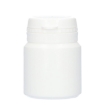 Plastic container (pill-jar) 30 ml pe wit h21mm