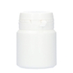 Plastic container (pill-jar) 30 ml pe wit h21mm