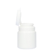 Plastic container (pill-jar) 30 ml pe wit h21mm