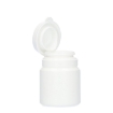 Plastic container (pill-jar) 30 ml pe wit h21mm