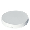 Garantiecap 823 pe wit d122mm verzegelb.