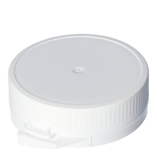 Garantiecap 813 pe wit d37mm verzegelb.