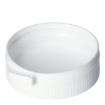 Garantiecap 813 pe wit d37mm verzegelb.