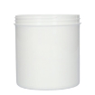 Plastic pot 1 liter pp wit