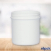 Plastic pot 125 ml pp wit